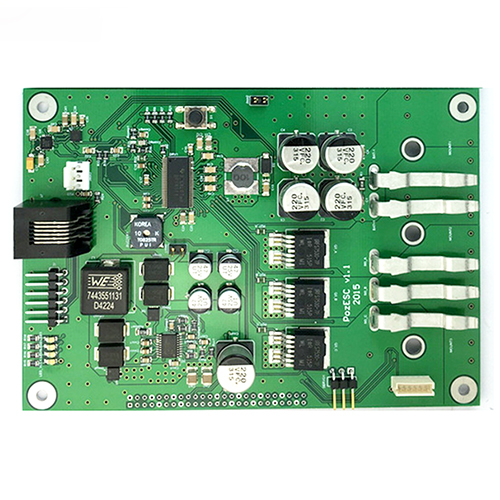 Medical equipment through-hole PCB assembly