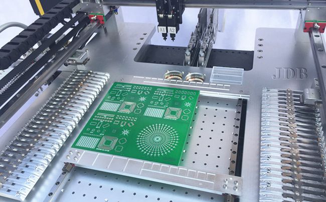 Workflow of SMT grape ball mounting machine